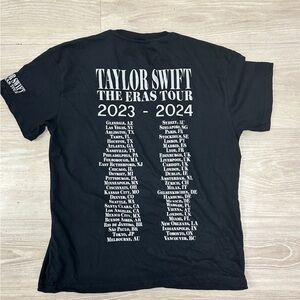 Taylor Swift Eras Tee Sz L